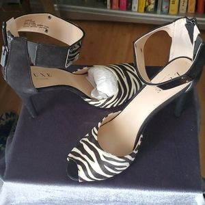 New Zebra Print Heels